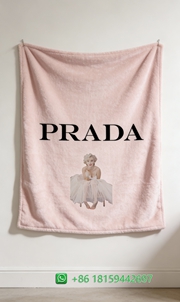 Prada Throw Blankets